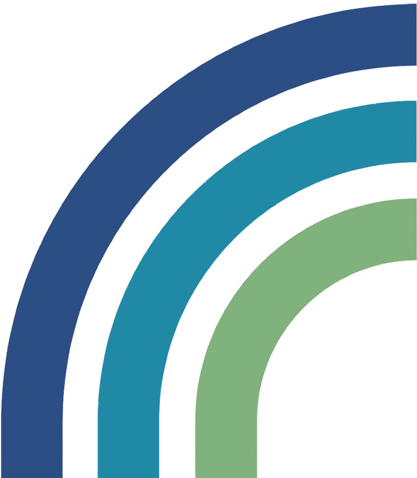 Chang Chavkin quarter circles logo mark.